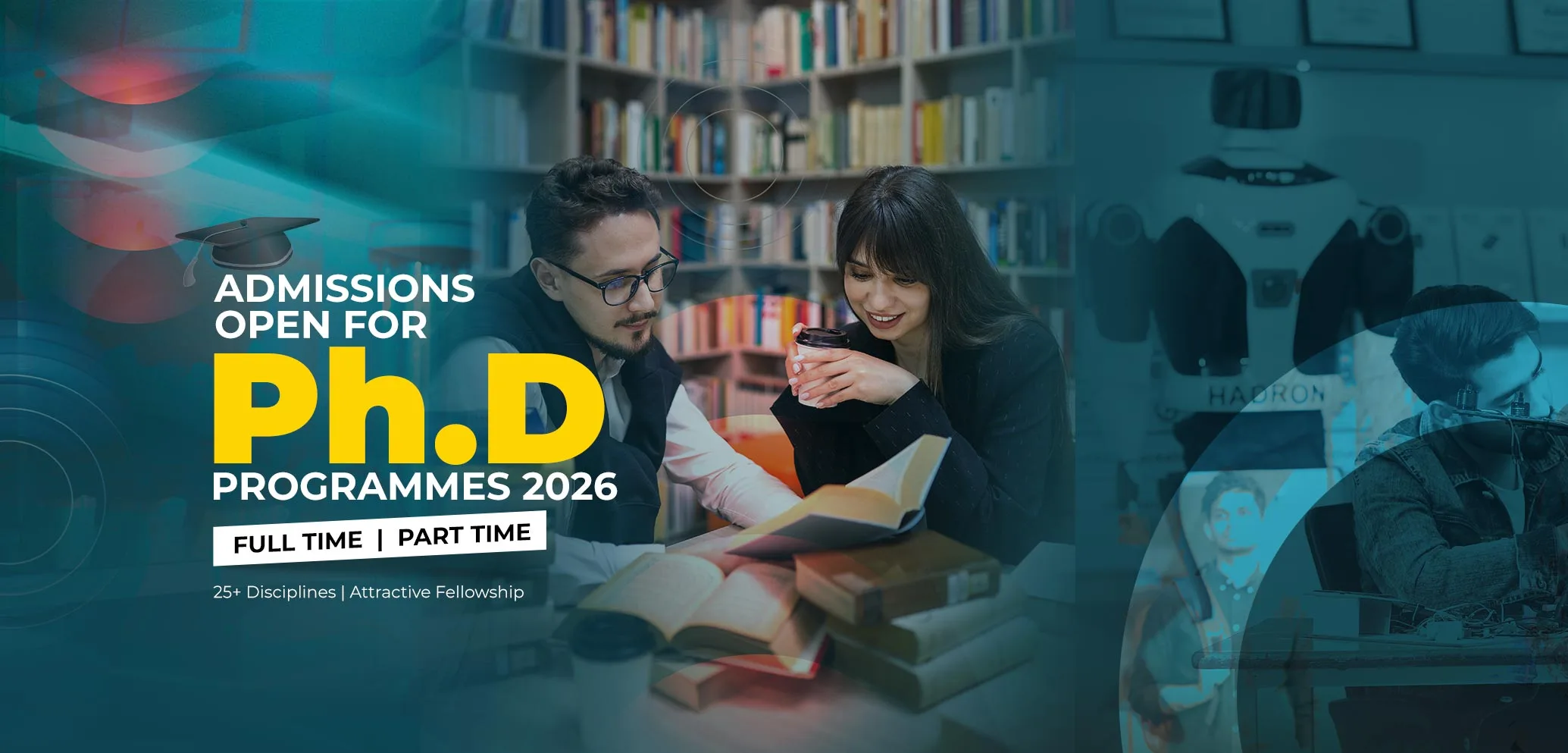 Admissions Open for Ph.D. Programmes 2026